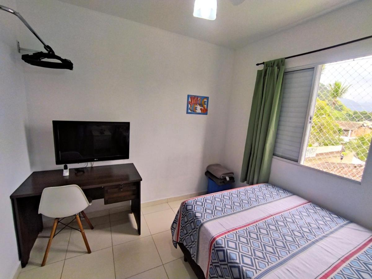 Ubatuba Ap Na Praia Pereque-Acu Exterior foto